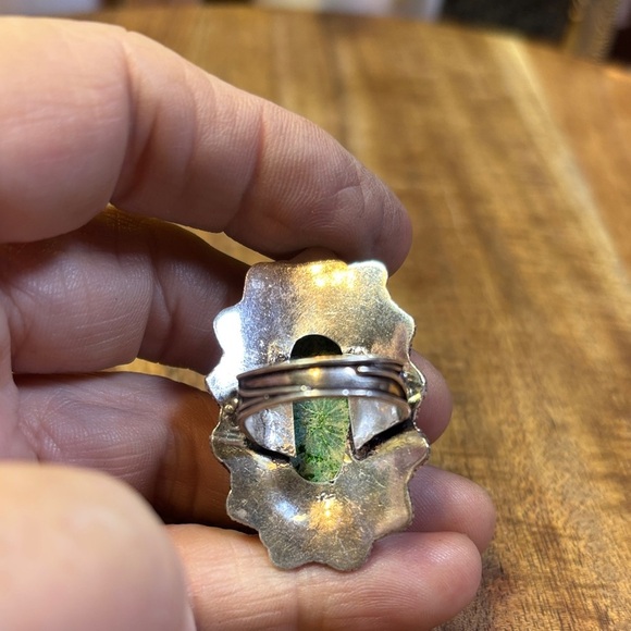 Beautiful Unikite 925 ring size 7 - Picture 3 of 7